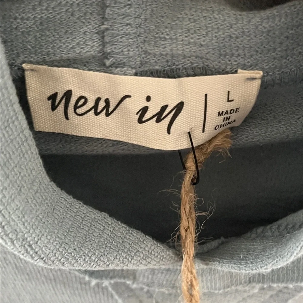 Very J Light Blue Hoodie NWT